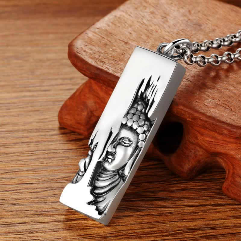 Amuleto de protección y fuerza de Buddha Stones Tathagata, collar con colgante de estilo vintage para la buena suerte. - image 12
