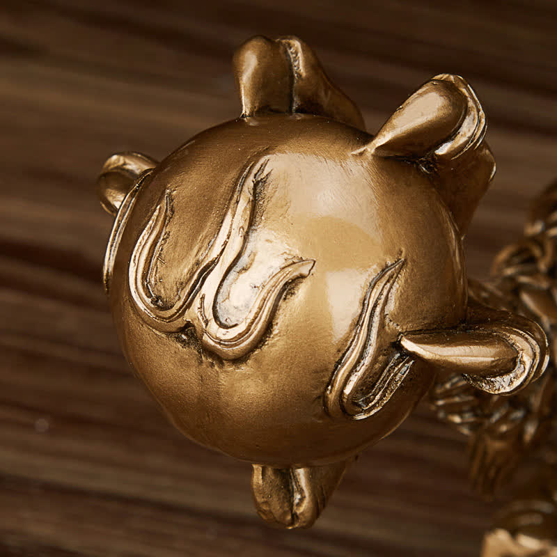 Buddha Stones Feng Shui Dragón Auspicioso Nube Riqueza Suerte Decoración - image 16