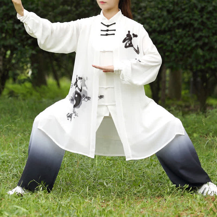Buddha Stones Conjunto de 3 piezas de uniforme unisex para práctica de meditación y oración, con diseño de árbol Yin Yang, Tai Chi, Zen espiritual - 3XL- APTO PARA US./ UK/AU/ EU- XL - image 0