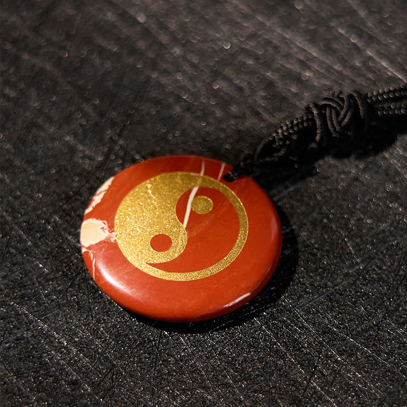 Buddha Stones, varios cristales, amatista, ojo de tigre, Aventurina verde, Yin Yang, collar espiritual, colgante