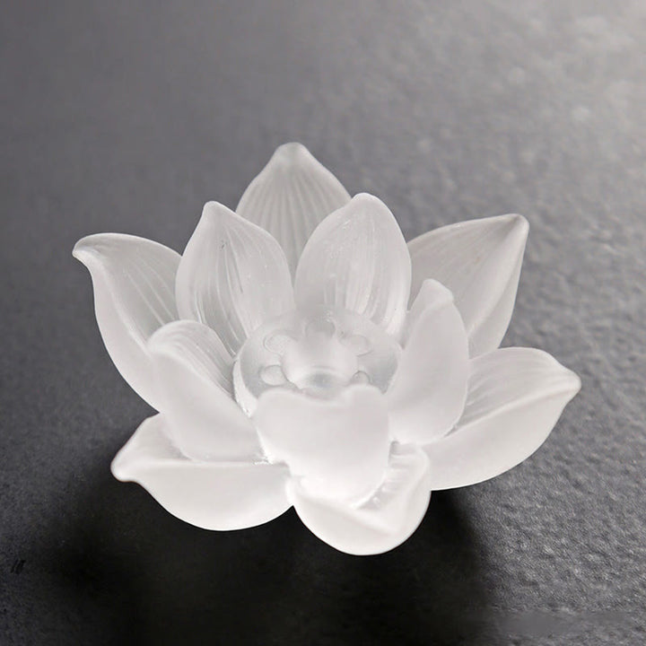 Quemador de incienso Mini Lotus Liuli Crystal Healing Meditation Stick - image 3