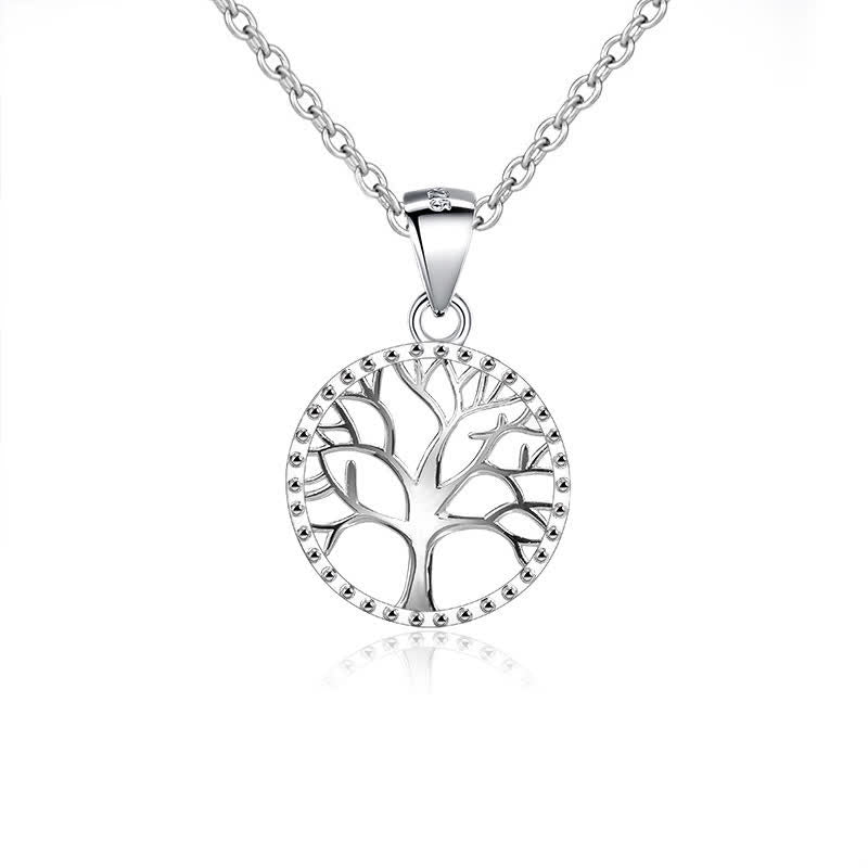 Colgante de collar de creación de plata de ley 925 con Buddha Stones, el árbol de la vida - image 2