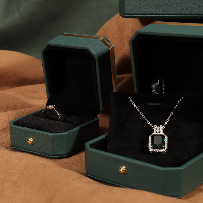 Caja de almacenamiento de joyas Caja de regalo de cuero PU - image 10