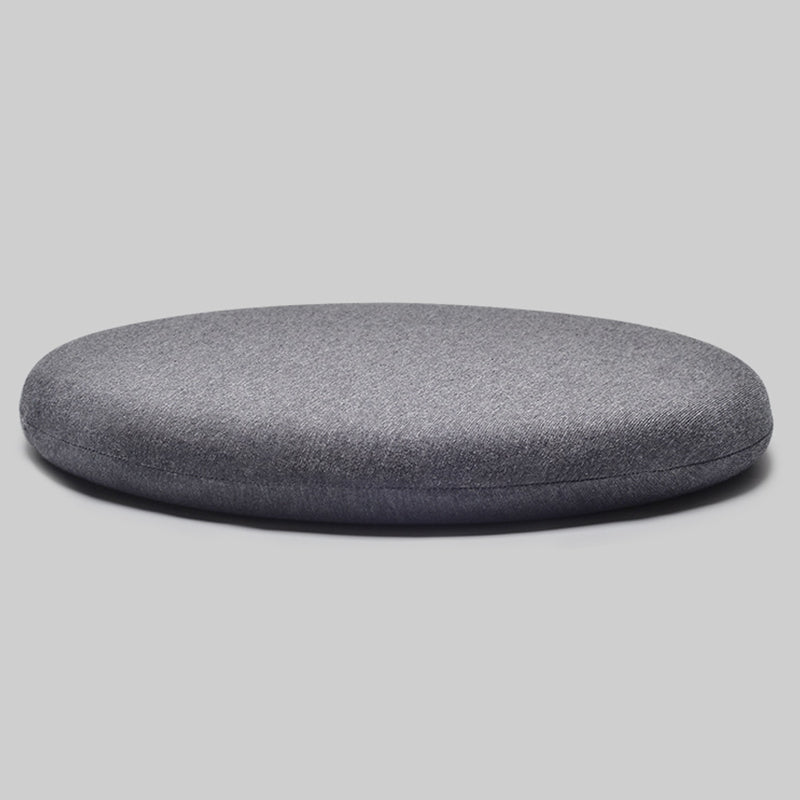 Cojín de asiento de meditación de espuma viscoelástica, almohadilla para silla, decoración del hogar y la sala de estar. - 40*40*4 cm - Gris - image 1