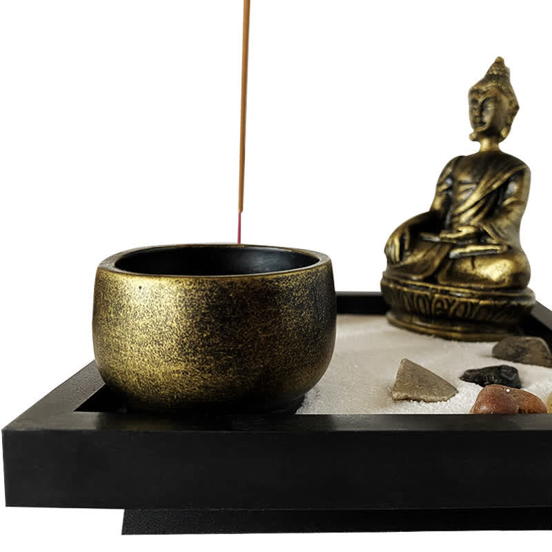 Símbolo De Buda Rocas Meditación Calma Jardín Zen Decoración Del Hogar