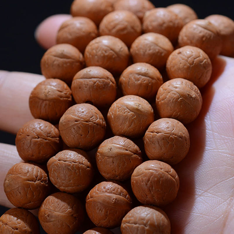 Buddha Stones 108 cuentas Mala Nepal semilla Bodhi suerte riqueza borla pulsera