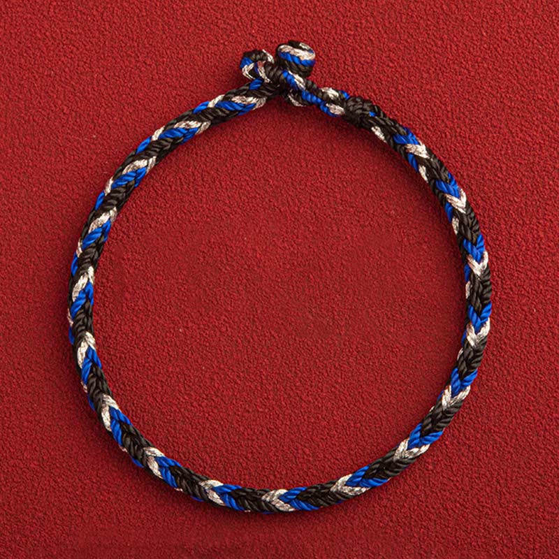 &quot;Que la prosperidad llene tu vida&quot; Pulsera Suerte Multicolor