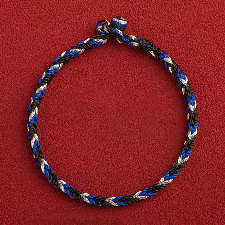 &quot;Que la prosperidad llene tu vida&quot; Pulsera Suerte Multicolor