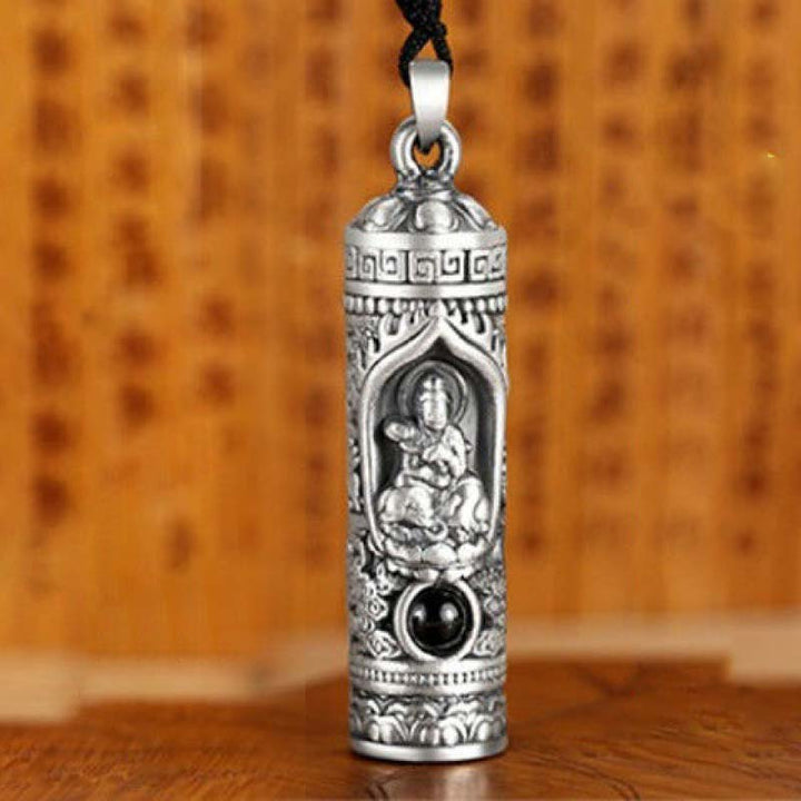 Colgante de collar de prosperidad de proyección de Buda natal del zodiaco chino - Dragón/Serpiente - image 12