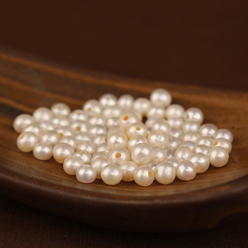 Pulsera trenzada de la suerte con perlas de conejo y mango de Ruyi del deseo de oro de 24 quilates con Buddha Stones - image 8