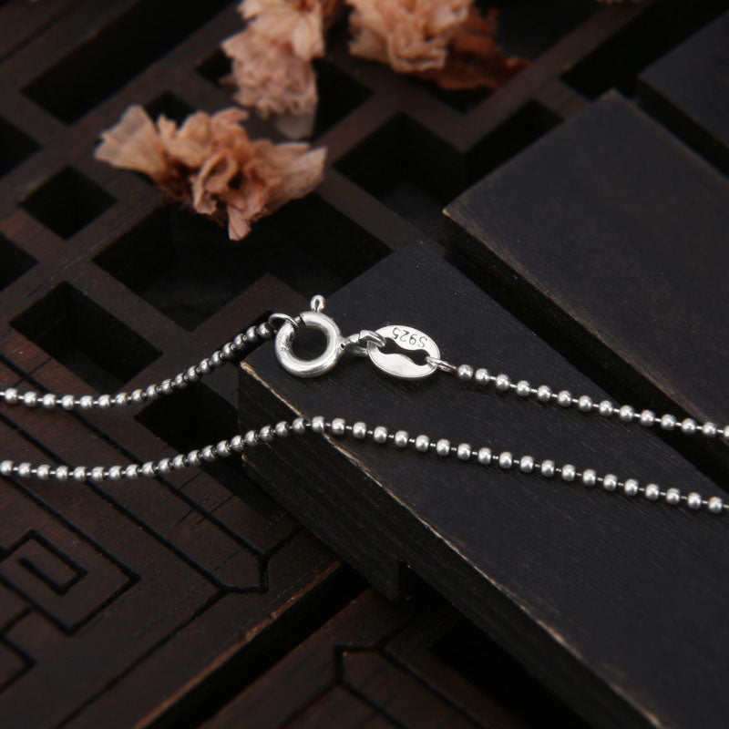 Colgante de collar de poder espiritual Vajra de plata de ley 925 con Buddha Stones