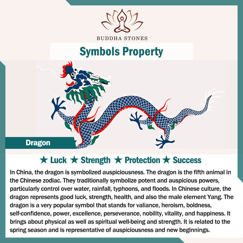 ❗❗❗Una venta flash: colgante de collar de protección Dorje Vajra con diseño del Año del Dragón de plata de ley 925 con Buddha Stones