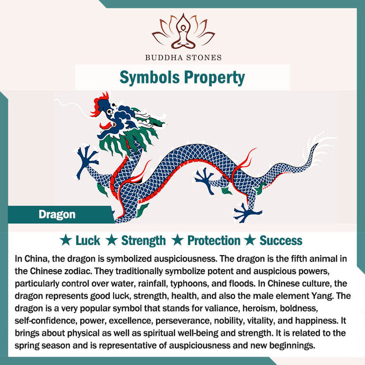 ❗❗❗Una venta flash: colgante de collar de protección Dorje Vajra con diseño del Año del Dragón de plata de ley 925 con Buddha Stones