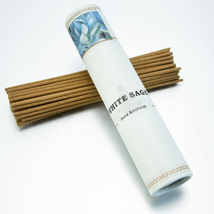Incienso de Salvia Blanca Purificar Meditación Curativa Varitas de Incienso de Salvia de California