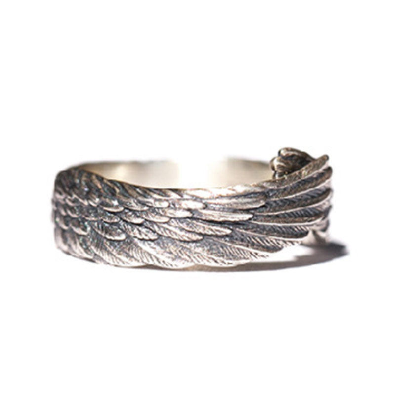 Anillo de la suerte con alas FengShui de Buddha Stones
