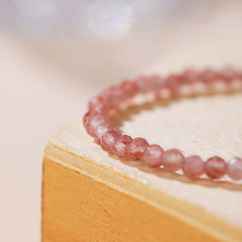 Pulsera de cadena curativa de turmalina de cristal rosa con Buddha Stones , cuarzo fresa, prehnita, peridoto, lazurita