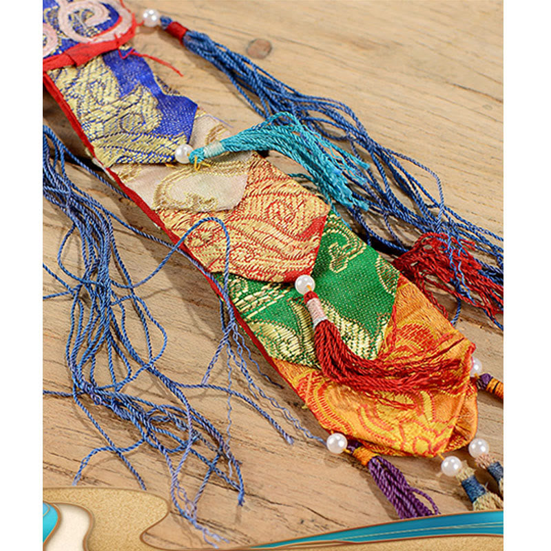 Tibetano hecho a mano Shankha Om Mani Padme Hum Buda Avalokitesvara turquesa Concha decoración positiva