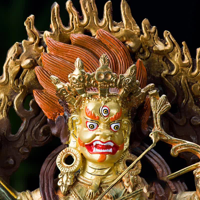 Figura de Buda Kurukulla, estatua de cobre de serenidad, decoración del hogar