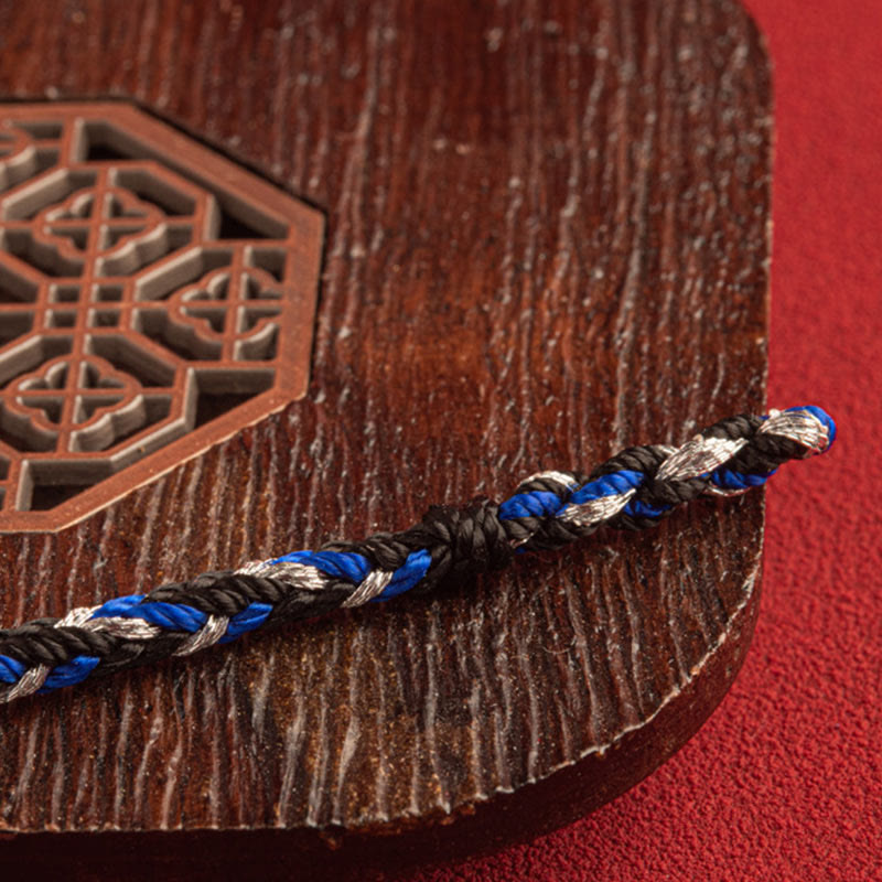 &quot;Que la prosperidad llene tu vida&quot; Pulsera Suerte Multicolor