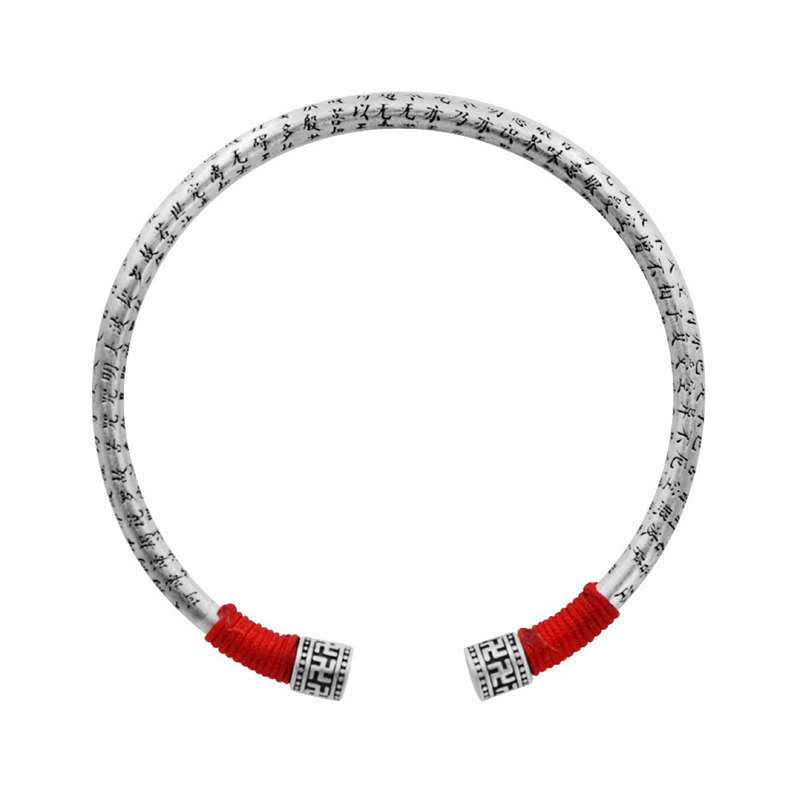 Buddha Stones Tíbet Om Mani Padme Hum Suerte Pulsera de Hilo Rojo Brazalete