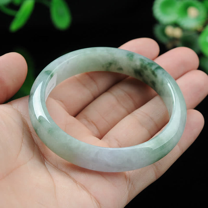 Brazalete de pulsera de prosperidad con bendición de la suerte de jade - image 3