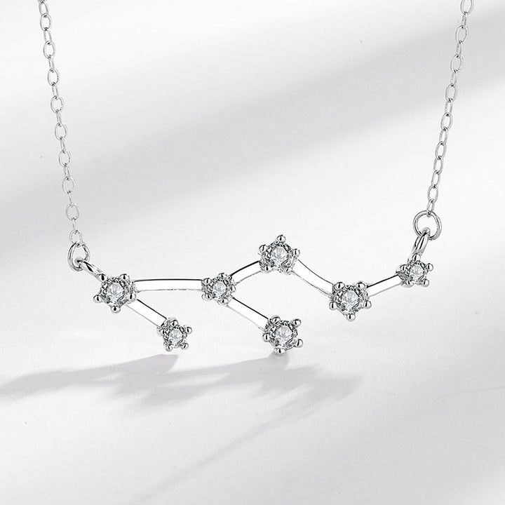 Colgante de plata de ley 925 con Buddha Stones , 12 constelaciones del zodíaco, astrología, bendición