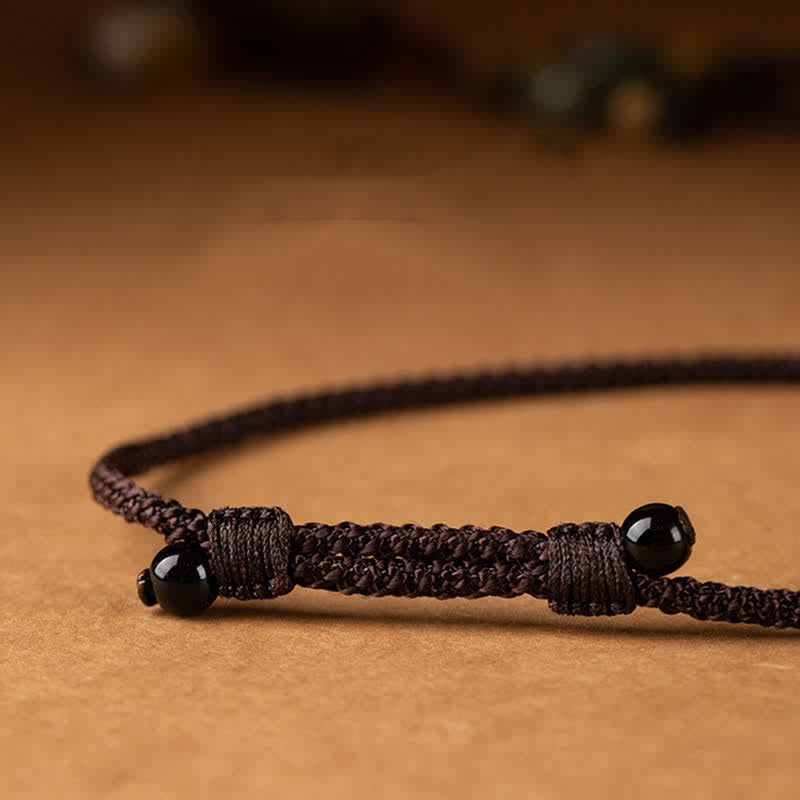 Buddhastoneshop Tibet Om Mani Padme Hum Ágata Shurangama Sutra Collar de protección colgante - image 19