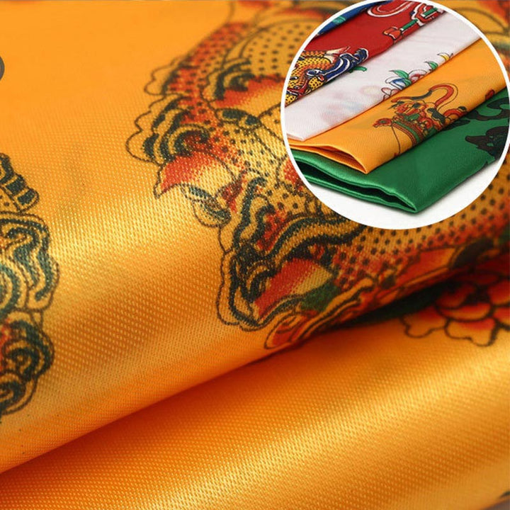 Buddha Stones, bendición de la suerte tibetana, decoración Khata de 5 colores - image 11