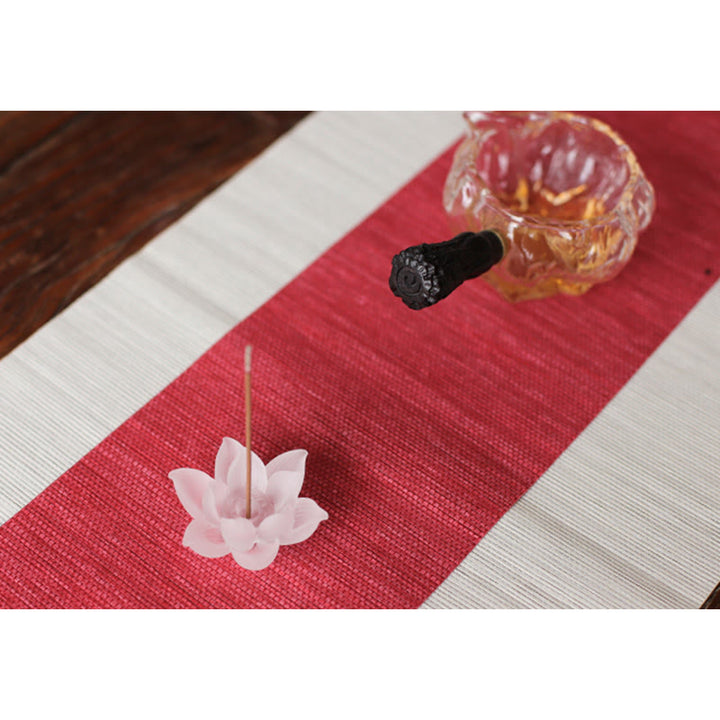 Quemador de incienso Mini Lotus Liuli Crystal Healing Meditation Stick