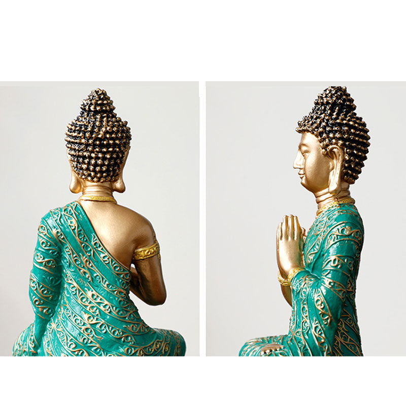 Decoración de estatua de resina de compasión de Buda de Buddha Stones de Buda