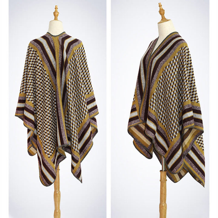 Mantón tibetano de Buddha Stones , patrón clásico, bufanda de viaje cálida y acogedora para invierno - image 22