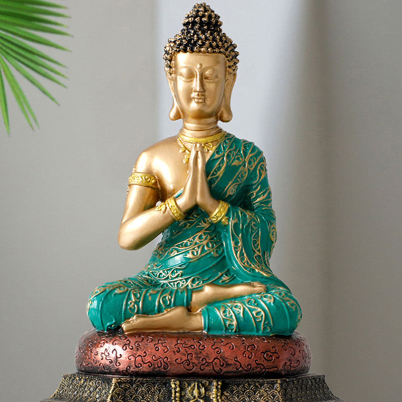 Decoración de estatua de resina de compasión de Buda de Buddha Stones de Buda