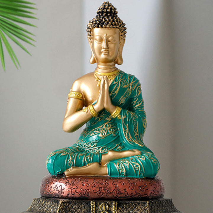 Decoración de estatua de resina de compasión de Buda de Buddha Stones de Buda
