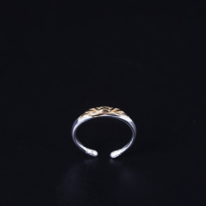 Anillo Nuevo Comienzo de Flor de Loto de Plata de Ley 925 con Buddha Stones - image 7