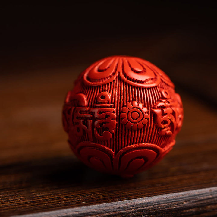 Buddha Stones Tíbet Om Mani Padme Hum PiXiu moneda de cobre hoja pequeña sándalo rojo cinabrio protección llavero