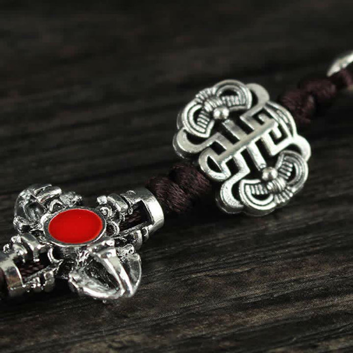 Tíbet Om Mani Padme Hum Vajra Dorje Decoración espiritual para colgar en el coche