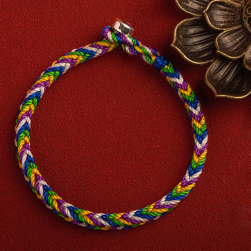Buddha Stones &quot;Que todo te salga bien&quot; Pulsera Suerte Multicolor