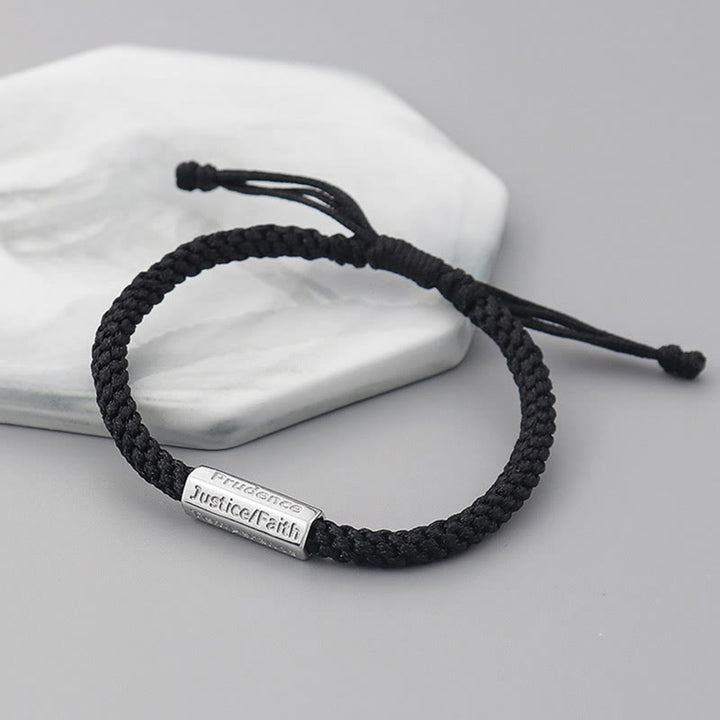 Pulsera de hilo trenzado Seven Deadly Sins Seven Virtues