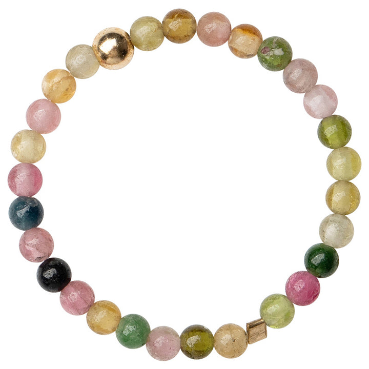 Anillo de amor positivo con turmalina natural de Buddha Stones