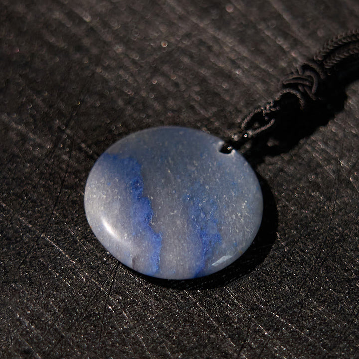 Buddha Stones, varios cristales, amatista, ojo de tigre, Aventurina verde, Yin Yang, collar espiritual, colgante