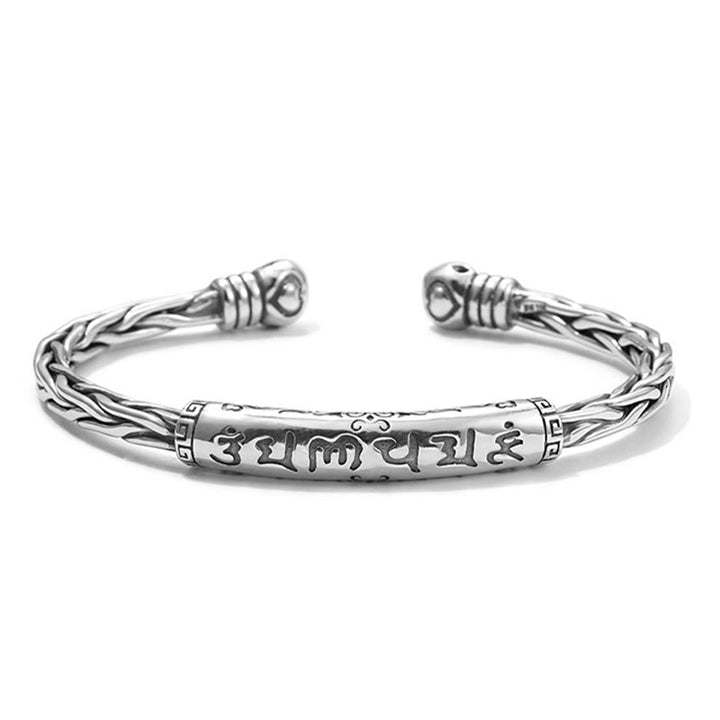 Pulsera con Buddha Stones Tíbet Om Mani Padme Hum grabadas