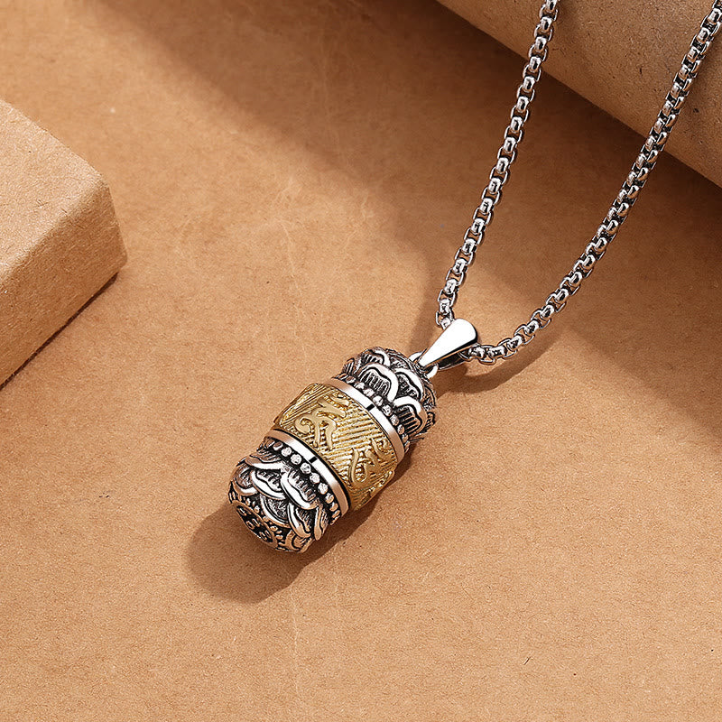 Buddha Stones Tíbet Om Mani Padme Hum tallada sabiduría pureza cadena cuero cuerda collar colgante - image 2