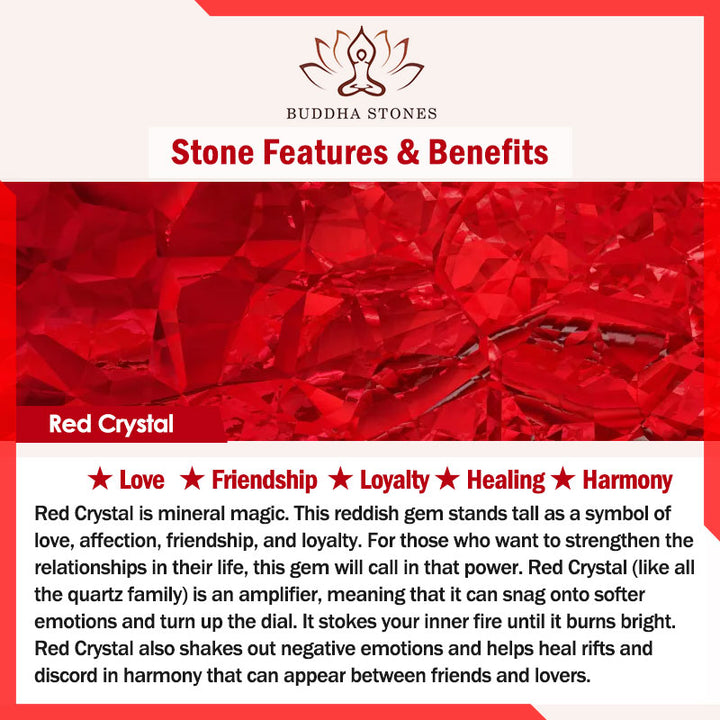 Colgante de collar de energía curativa con piedra natal de corazón de amor de Buddha Stones