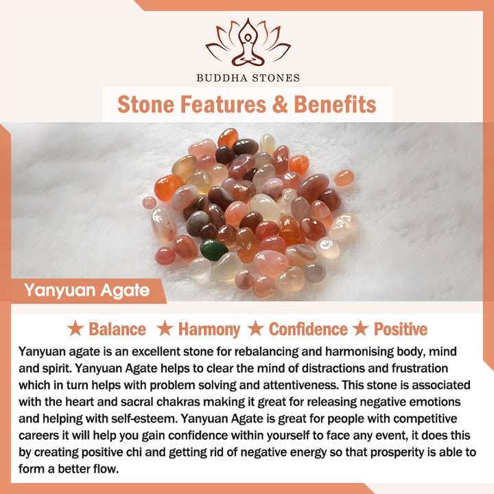 Juego de pendientes y pulsera con colgante de perlas de ágata Natural de Yanyuan, cobre chapado en oro , Buddha Stones