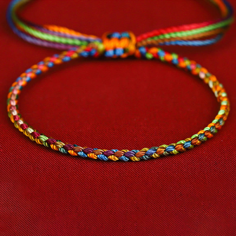Buddha Stones &quot;Que todos tus deseos se hagan realidad&quot; Pulsera Suerte Multicolor