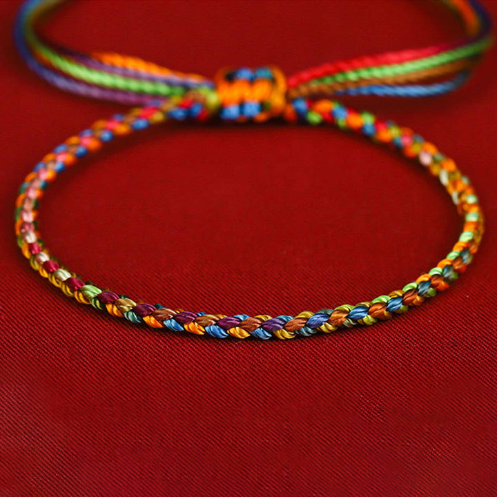 Buddha Stones &quot;Que todos tus deseos se hagan realidad&quot; Pulsera Suerte Multicolor