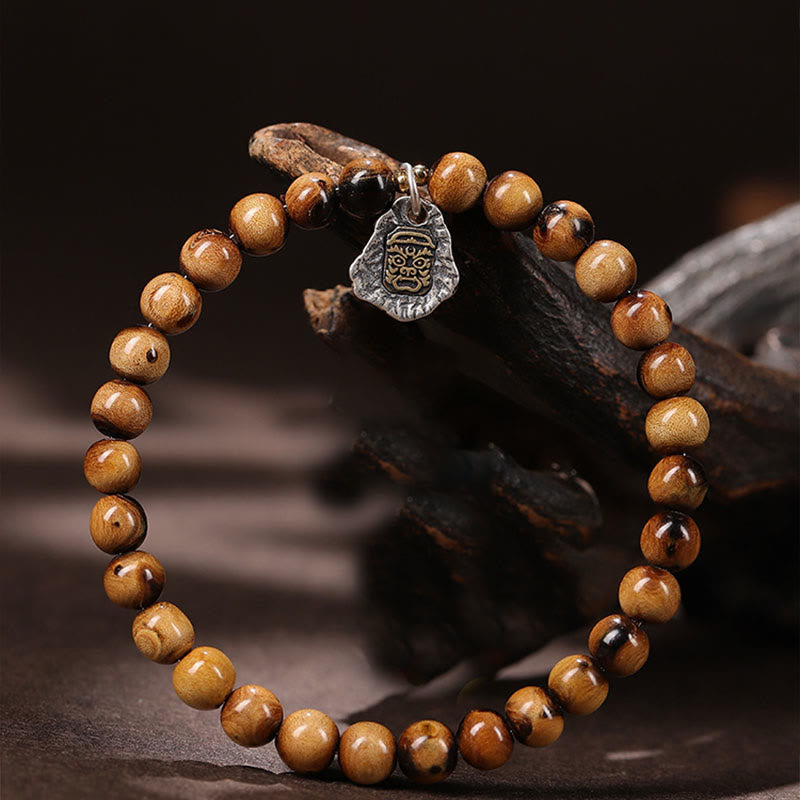 Pulsera de plata de ley 925 con Buddha Stones, sauce marino dorado Natural, Zakiram, diosa de la riqueza, suerte, Fu, carácter, éxito