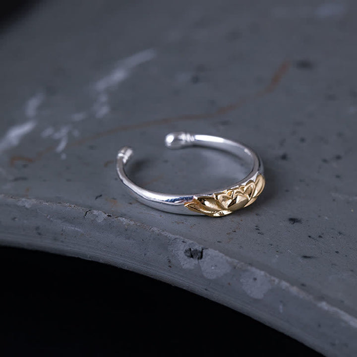 Anillo Nuevo Comienzo de Flor de Loto de Plata de Ley 925 con Buddha Stones - image 4