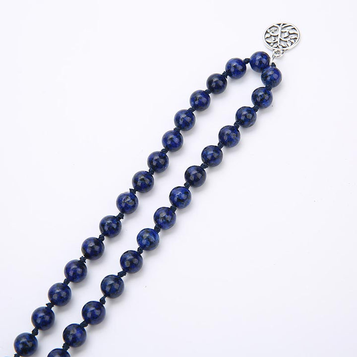 Collar de meditación y yoga con 108 cuentas de Mala