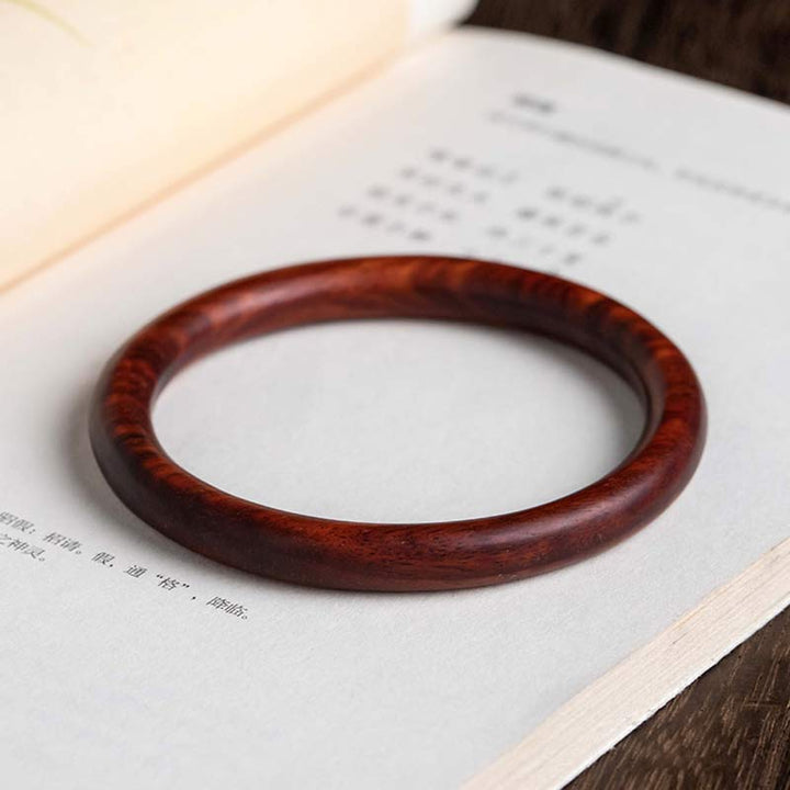 Brazalete de protección de sándalo verde de ébano rojo de hoja pequeña tibetana con Buddha Stones